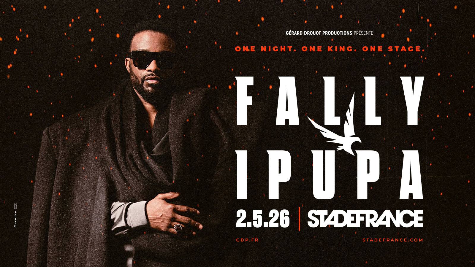 Fally Ipupa - En concert - Stade de France, Paris - samedi 2 mai 2026 à 20h