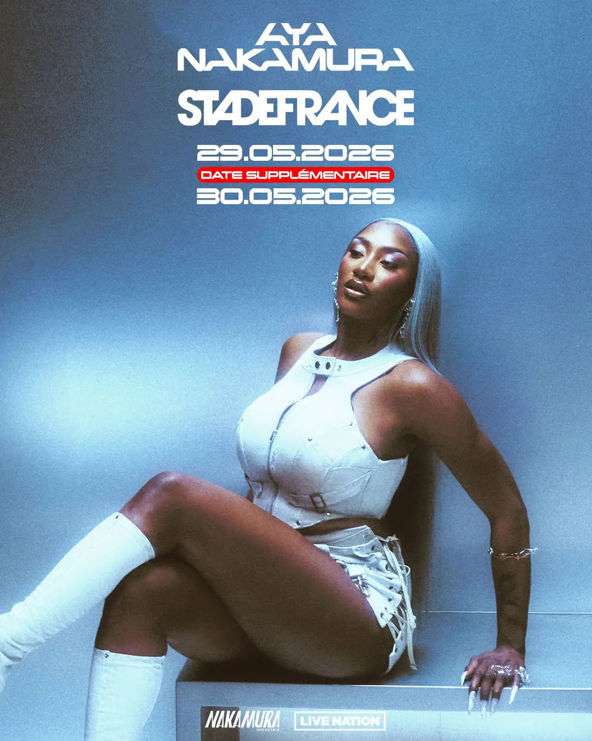 Aya Nakamura - Stade de France, Paris - Dimanche 31 mai 2026 à 18h